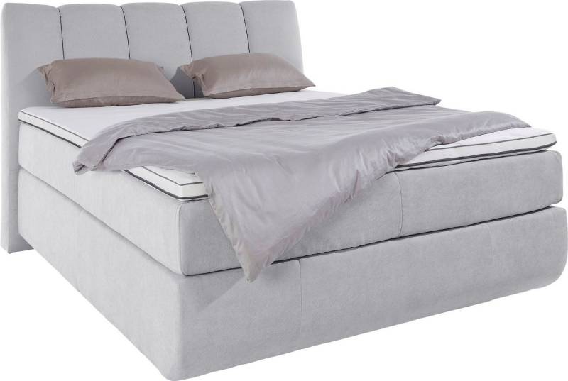 Leonique Boxspringbett Océane, Bodenfrei- wirkt freischwebend, verschiedene Härtegrade (auch H4) von Leonique