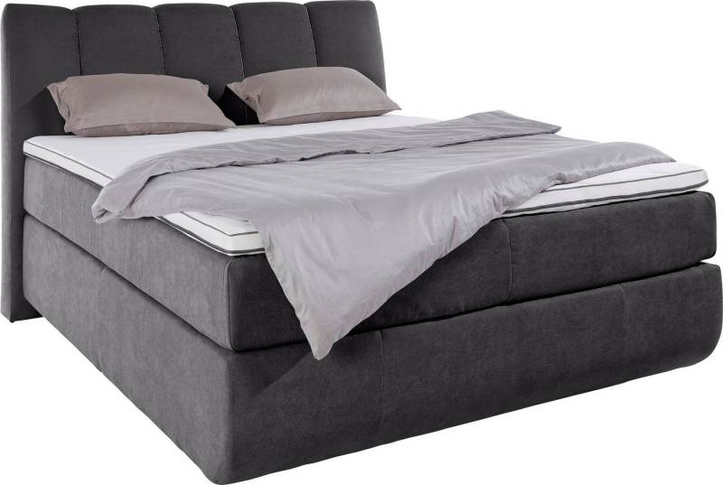 Leonique Boxspringbett Océane, Bodenfrei- wirkt freischwebend, verschiedene Härtegrade (auch H4) von Leonique