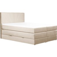 Leonique Boxspringbett "Rouen", in 4 Breiten, 3 Härtegraden, incl. Topper und Bettkasten von Leonique