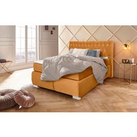 Leonique Boxspringbett "Rumba" Taschenfederkern-Matratze in Härtegrad 3, in 4 Breiten, incl. Topper Leonique Boxspringbett "Rumba" Taschenfederkern-Matratze in Härtegrad 3, in 4 Breiten, incl. Topper von Leonique