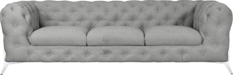 Leonique Chesterfield-Sofa Amaury, aufwändige Knopfheftung, moderne Chesterfield Optik, Fußfarbe wählbar Leonique Chesterfield-Sofa Amaury, aufwändige Knopfheftung, moderne Chesterfield Optik, Fußfarbe wählbar von Leonique