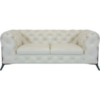 Leonique Chesterfield-Sofa "Amaury" aufwändige Knopfheftung, moderne Chesterfield Optik, Fußfarbe wählbar von Leonique