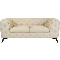 Leonique Chesterfield-Sofa "Glynis" aufwändige Knopfheftung, moderne Chesterfield Optik, Fußfarbe wählbar von Leonique