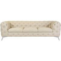 Leonique Chesterfield-Sofa "Glynis" aufwändige Knopfheftung, moderne Chesterfield Optik, Fußfarbe wählbar Leonique Chesterfield-Sofa "Glynis" aufwändige Knopfheftung, moderne Chesterfield Optik, Fußfarbe wählbar von Leonique