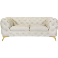 Leonique Chesterfield-Sofa "Glynis" aufwändige Knopfheftung, moderne Chesterfield Optik, Fußfarbe wählbar von Leonique