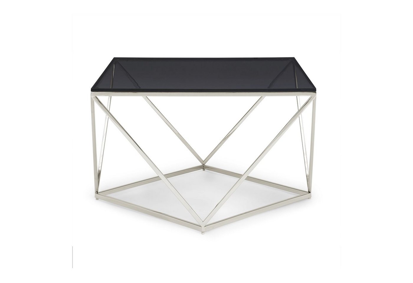 Leonique Couchtisch Aria, Couchtisch, eckig, Chrom, Rauchglas, Edelstahlgestell, 104x104x48 Leonique Couchtisch Aria, Couchtisch, eckig, Chrom, Rauchglas, Edelstahlgestell, 104x104x48 von Leonique