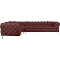 Leonique Chesterfield-Sofa "Amaury L-Form" von Leonique