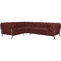 Leonique Chesterfield-Sofa "Amaury L-Form" von Leonique