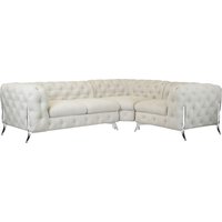 Leonique Chesterfield-Sofa "Amaury L-Form" von Leonique