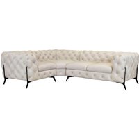 Leonique Chesterfield-Sofa "Amaury L-Form" von Leonique