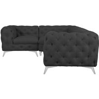 Leonique Chesterfield-Sofa "Glynis L-Form" von Leonique