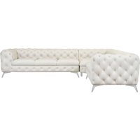 Leonique Chesterfield-Sofa "Glynis L-Form" von Leonique