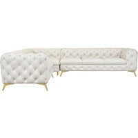 Leonique Chesterfield-Sofa "Glynis L-Form" von Leonique