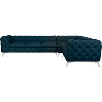 Leonique Chesterfield-Sofa "Glynis L-Form" von Leonique