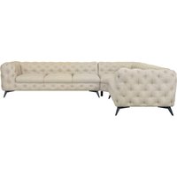 Leonique Chesterfield-Sofa "Glynis L-Form" von Leonique