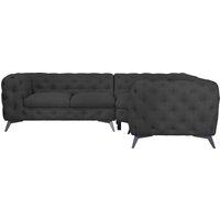 Leonique Chesterfield-Sofa "Glynis L-Form" von Leonique