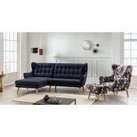 Leonique Ecksofa "Louanne, L-Form" mit Holzfüßen Leonique Ecksofa "Louanne, L-Form" mit Holzfüßen von Leonique