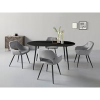 Leonique Esstisch "Eadwine, Topseller Ovaler Tisch, Küchentisch" OTTOs Choice, Tischplatte aus MDF, verschiedene Größen und Farbvarianten von Leonique