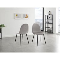 Leonique Esszimmerstuhl "Eadwine, TOPSELLER Stuhl, Küchenstuhl, 4-Fuß Stuhl, OTTOs Choice" (Set) 1 Stk.Polsterstuhl mit Metallgestell, im 1er. 2er und 4er Set erhältlich von Leonique