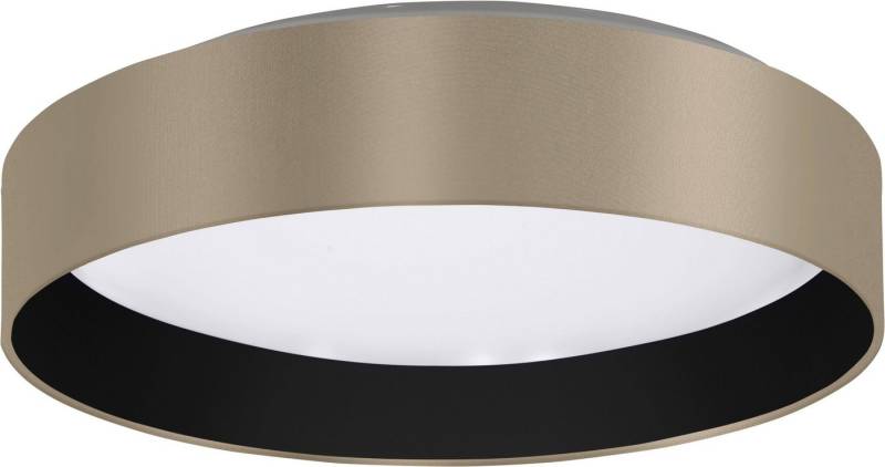 my home LED Deckenleuchte Juria, CCT - über Fernbedienung, LED fest integriert, Neutralweiß, Warmweiß, Deckenlampe Ø38 x H9 cm mit Textil-/Stoffschirm, CCT, Fernbedienung my home LED Deckenleuchte Juria, CCT - über Fernbedienung, LED fest integriert, Neutralweiß, Warmweiß, Deckenlampe Ø38 x H9 cm mit Textil-/Stoffschirm, CCT, Fernbedienung von my home