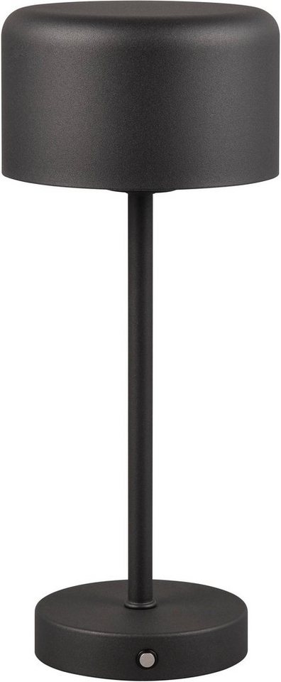 Leonique LED Tischleuchte Kadira, Dimmfunktion, USB-Ladefunktion, LED fest integriert, Warmweiß, Akku Tischlampe mit USB-C Anschluss, Touchdimmer 4 Stufen, Höhe 30cm von Leonique