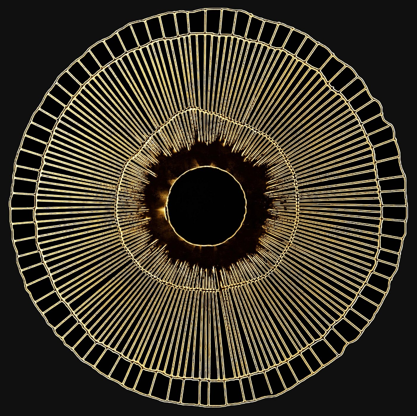 Leonique Leinwandbild Das Auge, Abstrakt (1 St), Akustikbild mit sehr guten Schallabsorptions-Eigenschaften von Leonique