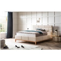 Leonique Polsterbett "Balaine" mit Lattenrost, Bettkasten, auch mit 7-Zonen-Taschenfederkernmatratze von Leonique