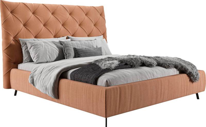 Leonique Polsterbett Maxime, in 4 Breiten bis 200cm, auch in Leder, Kopfteilhöhe 143 cm, belastbar bis 280 kg, auch in Überlänge 220cm Leonique Polsterbett Maxime, in 4 Breiten bis 200cm, auch in Leder, Kopfteilhöhe 143 cm, belastbar bis 280 kg, auch in Überlänge 220cm von Leonique