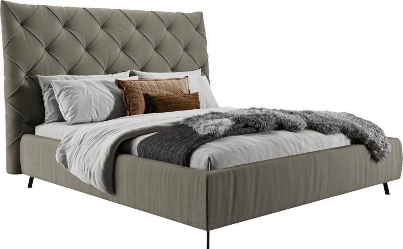 Leonique Polsterbett Maxime, in 4 Breiten bis 200cm, auch in Leder, Kopfteilhöhe 143 cm, belastbar bis 280 kg, auch in Überlänge 220cm Leonique Polsterbett Maxime, in 4 Breiten bis 200cm, auch in Leder, Kopfteilhöhe 143 cm, belastbar bis 280 kg, auch in Überlänge 220cm von Leonique