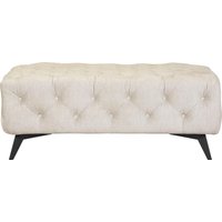 Leonique Polsterhocker "Glynis", aufwändige Knopfheftung, moderne Chesterfield Optik, Fußfarbe wählbar Leonique Polsterhocker "Glynis", aufwändige Knopfheftung, moderne Chesterfield Optik, Fußfarbe wählbar von Leonique