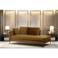 Leonique Recamiere "Cozy Chaiselongue, Maße B/T/H: 195/97/80 cm", mit losen Kissen und Metallbeinen, Armlehne links oder rechts wählbar Leonique Recamiere "Cozy Chaiselongue, Maße B/T/H: 195/97/80 cm", mit losen Kissen und Metallbeinen, Armlehne links oder rechts wählbar von Leonique
