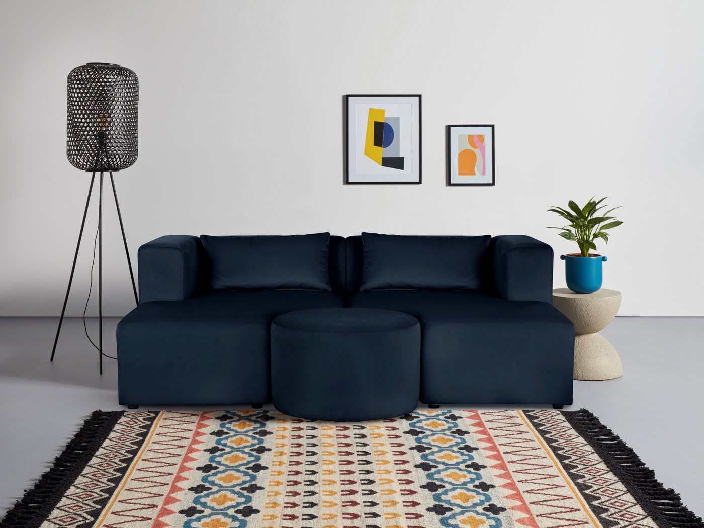 Leonique Sofa Alexane, zusammengesetzt aus Modulen, in vielen Bezugsqualitäten und Farben. Leonique Sofa Alexane, zusammengesetzt aus Modulen, in vielen Bezugsqualitäten und Farben. von Leonique