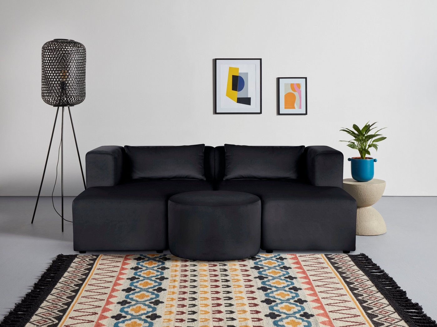 Leonique Sofa Alexane, zusammengesetzt aus Modulen, in vielen Bezugsqualitäten und Farben. Leonique Sofa Alexane, zusammengesetzt aus Modulen, in vielen Bezugsqualitäten und Farben. von Leonique