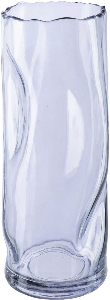 Leonique Tischvase Blumenvase Caline (1 St), Vase aus Glas, im Crunch-Design, Höhe ca. 26 cm von Leonique