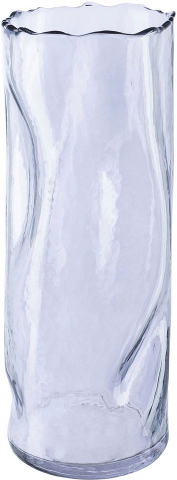 Leonique Tischvase Blumenvase Caline (1 St), Vase aus Glas, im Crunch-Design, Höhe ca. 30 cm von Leonique