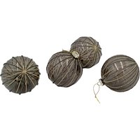 Leonique Weihnachtsbaumkugel "Briella, Weihnachtsdeko, Christbaumschmuck", (Set, 4 St.) von Leonique