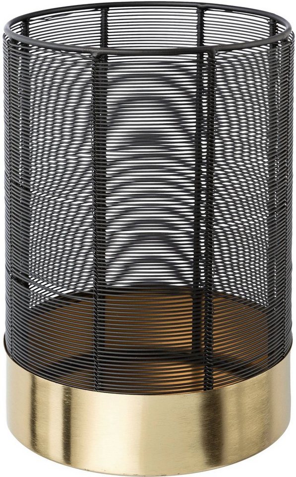 Leonique Windlicht Kerzenhalter Alienor (1 St), aus Metall, mit Draht-Struktur von Leonique