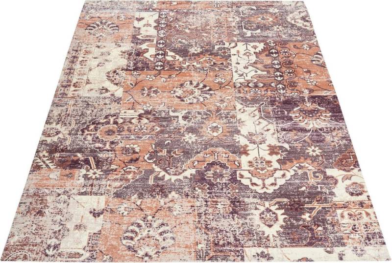 Teppich Arnau, Leonique, rechteckig, Höhe: 10 mm, Vintage Design, Teppich im Used-Look, orientalisch, Flachgewebe von Leonique