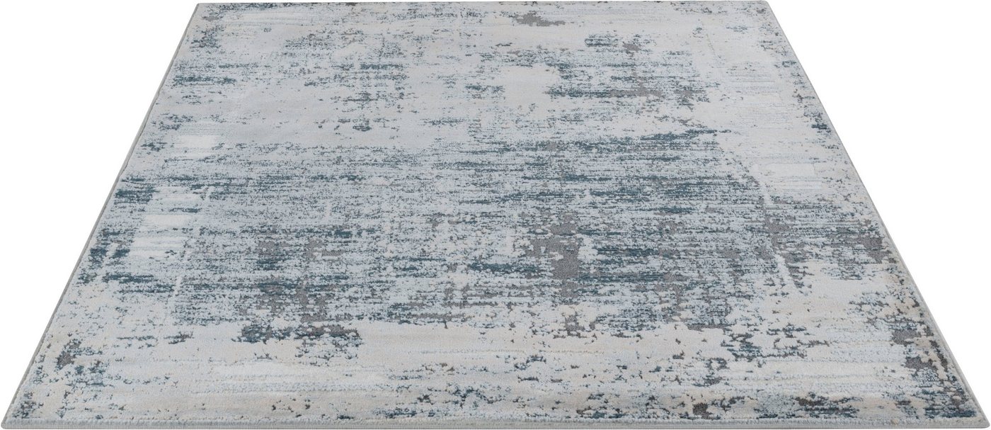 Teppich Hamsa, Leonique, rechteckig, Höhe: 9 mm, dezenter Glanz, Schrumpf-Garn-Effekt, im Vintage-Look, dichte Qualität von Leonique