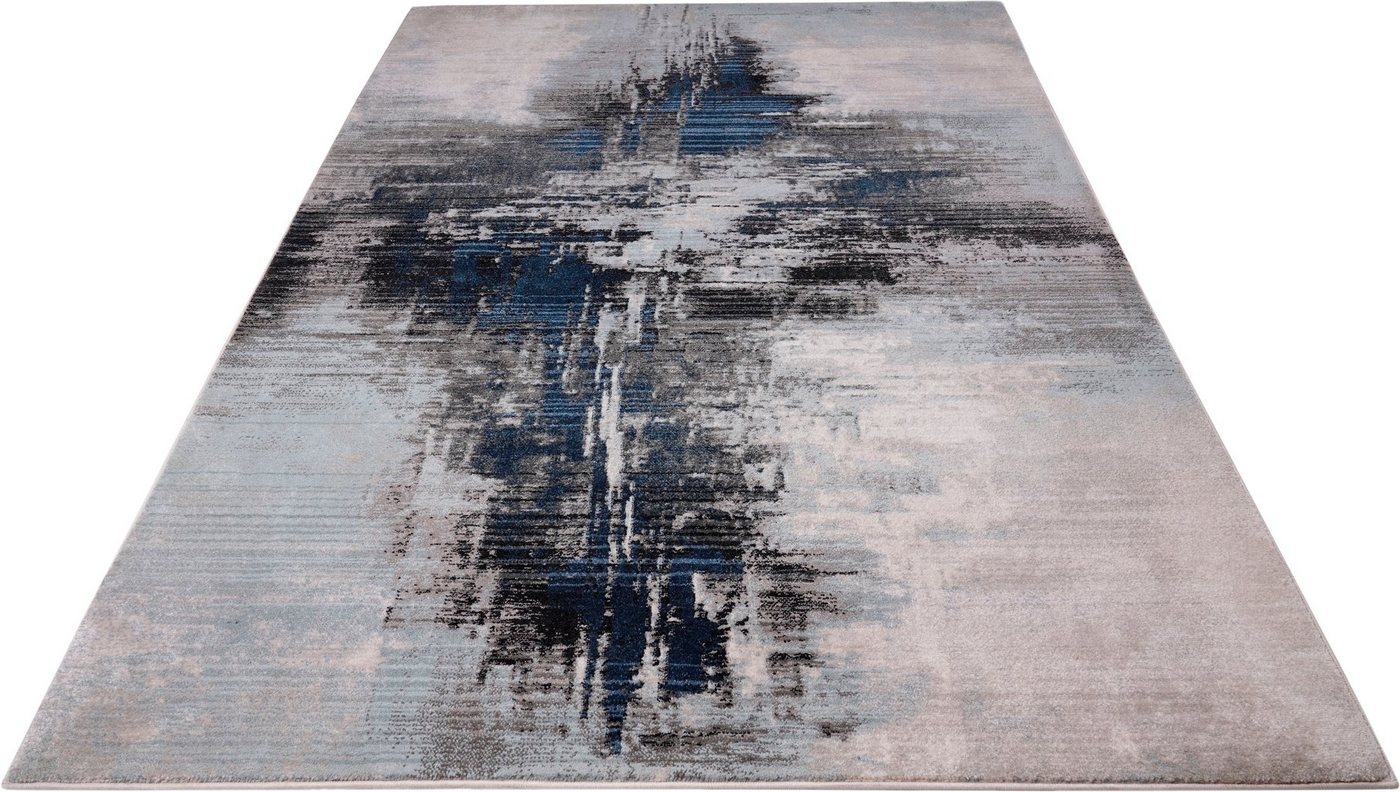 Teppich Joah, Leonique, rechteckig, Höhe: 18 mm, abstraktes Design, weiche Haptik, pflegeleicht von Leonique
