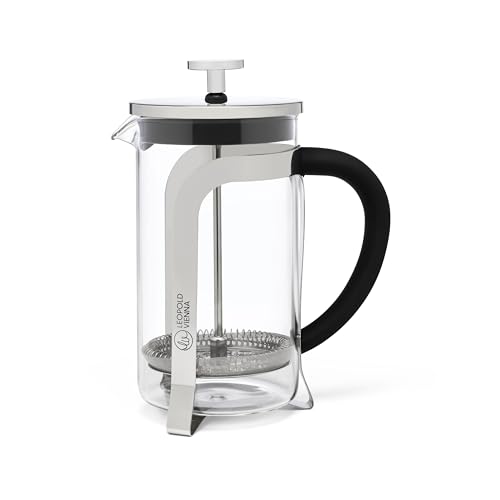 Leopold Vienna LV117013 Shiny Kaffee- & Teebereiter, Stainless Steel, 600 milliliters, Transparent von Leopold Vienna
