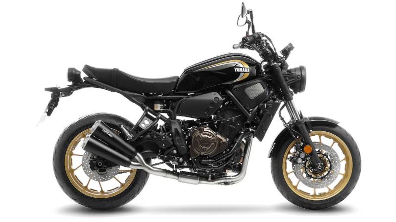 LeoVince Komplettanlage Edelstahl SBK GP DUALS für YAMAHA XSR 700 mit Katalysator von LeoVince