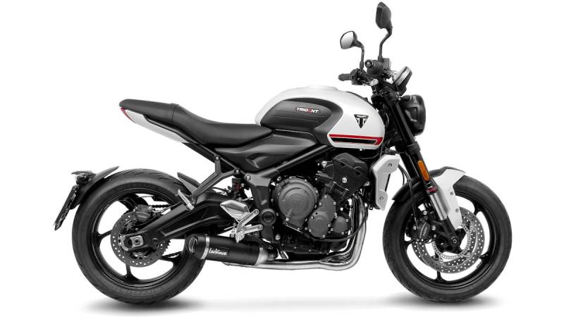 LeoVince Komplettanlage Edelstahl SBK LV ONE EVO Schwarz für TRIUMPH TIGER SPORT 660 / TRIDENT 660 mit Katalysator von LeoVince