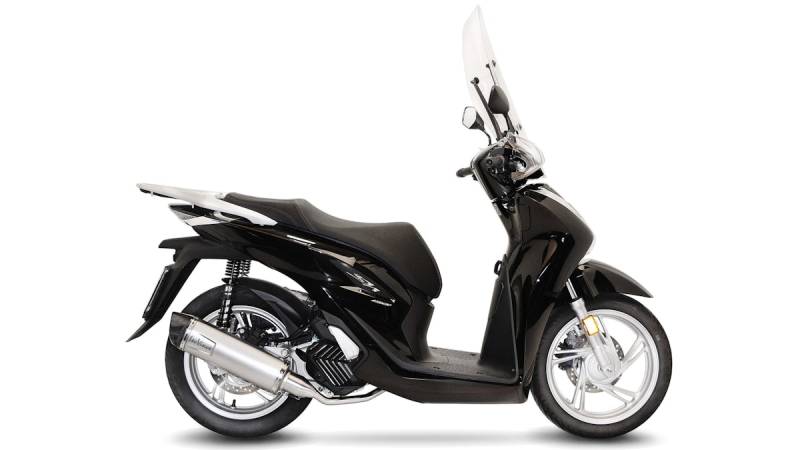 LeoVince Komplettanlage Edelstahl SBK LV ONE EVO für HONDA SH125i mit Katalysator von LeoVince