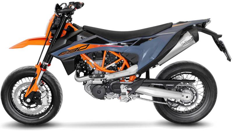 LeoVince Komplettanlage Edelstahl SBK LV ONE EVO für KTM 690 SMC R / ENDURO / GAS GAS ES/SM 700 mit Katalysator von LeoVince
