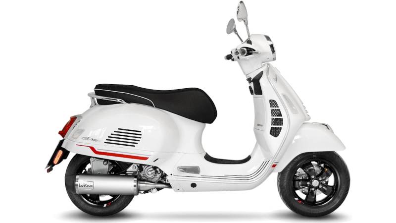 LeoVince Komplettanlage Edelstahl SBK LV ONE EVO für PIAGGIO VESPA GTS 300 HPE mit Katalysator von LeoVince