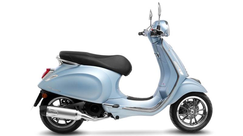 LeoVince Komplettanlage Edelstahl SBK LV ONE EVO für PIAGGIO VESPA PRIMAVERA/SPRINT 125 3V mit Katalysator von LeoVince