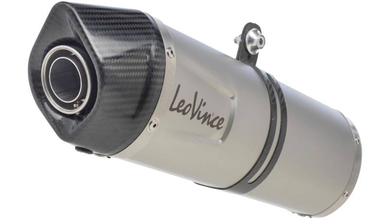 LeoVince Komplettanlage Edelstahl SBK LV ONE EVO für YAMAHA MT-125 / YZF-R125 mit Katalysator von LeoVince