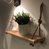 Hängendes Wandregal Aus Holz Hängendes Wandregal Aus Holz von LepetitWood