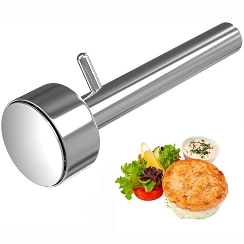 Falafel Maker Schaufel aus Edelstahl, Falafel Former 4cm, Falafel Portionierer, Nicht Klebend Falafel Baller Tool, Falafel Former für leckeren Falafel Bällchen, Fleischbällchen und Küchenhelfe von Lepidi